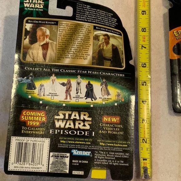 Hasbro 1998 Star Wars the power of the force been Obi-Wan Kenobi figure - Picture 3 of 5